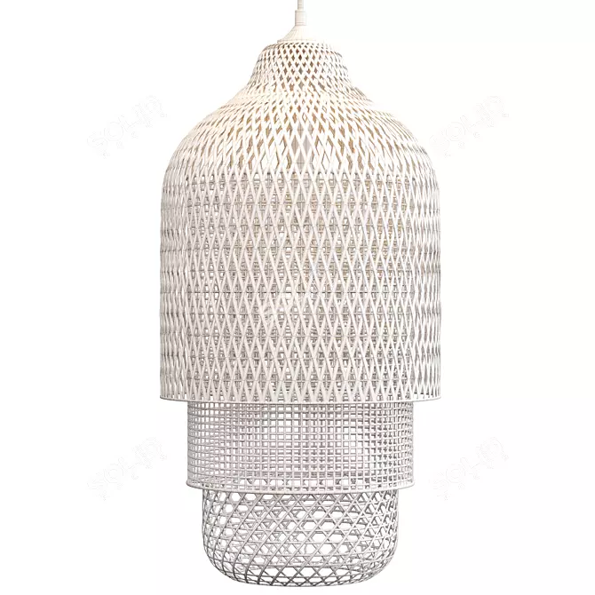 Modern Pendant Light Fixture Zenori 3D model image 5