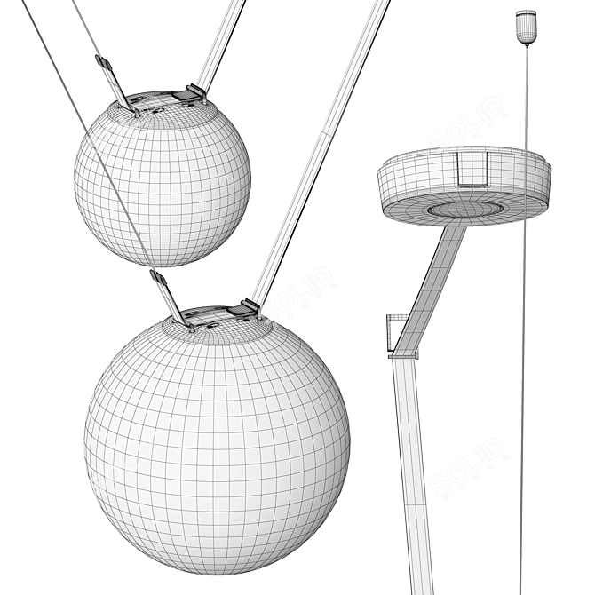 Innovative Vibia Toolkit Lamps 3D model image 5