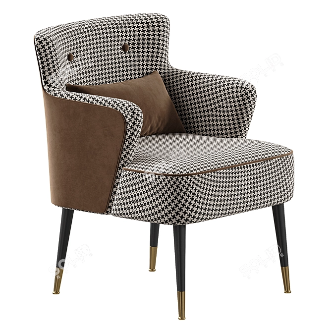 FOSUHOUSE Armchair 3D Model 3D model image 3