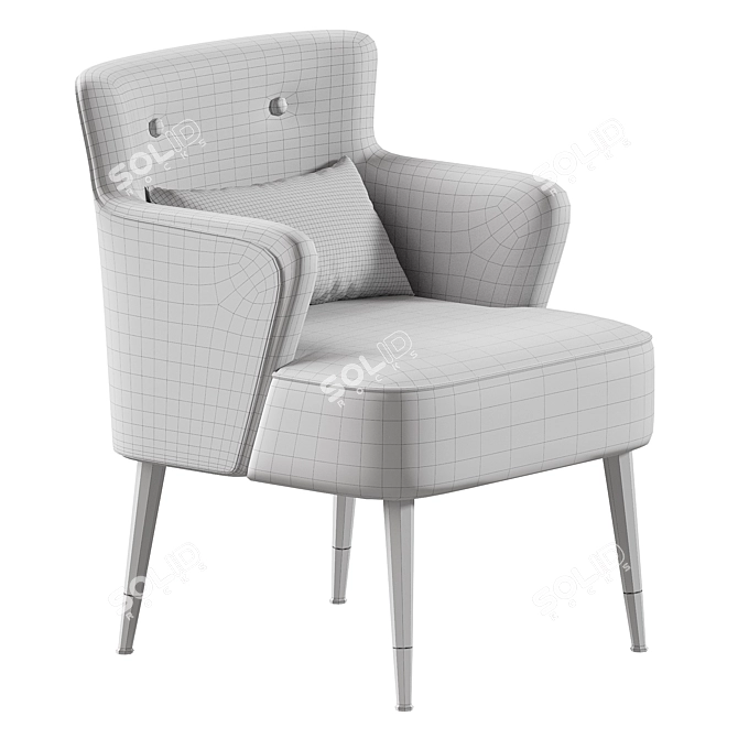FOSUHOUSE Armchair 3D Model 3D model image 7