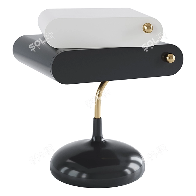 Spinning Katrina Nightstand 3D model image 2