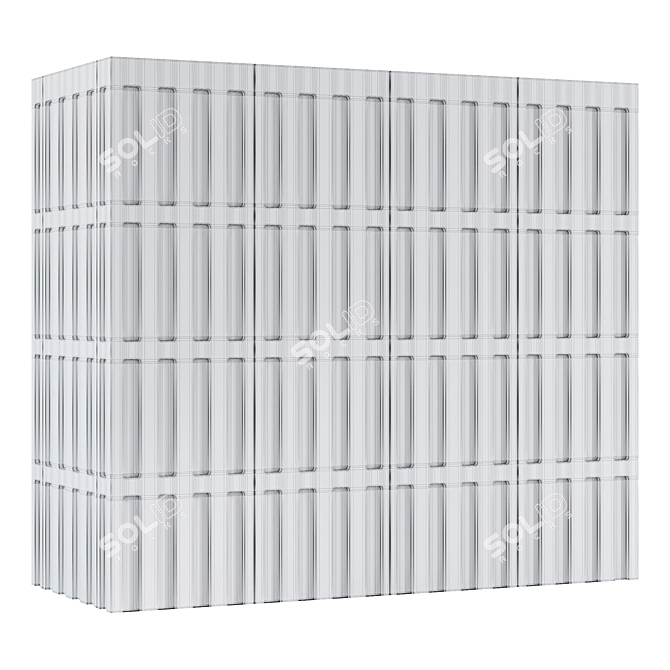 Elegant Re De Sàss Cabinet 3D model image 3