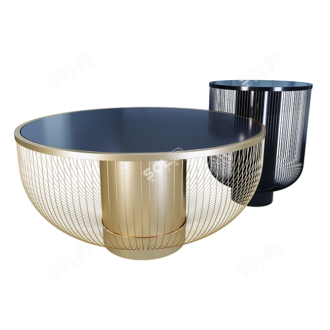 Modern Coffee Tables Concepto Brekke 3D model image 2