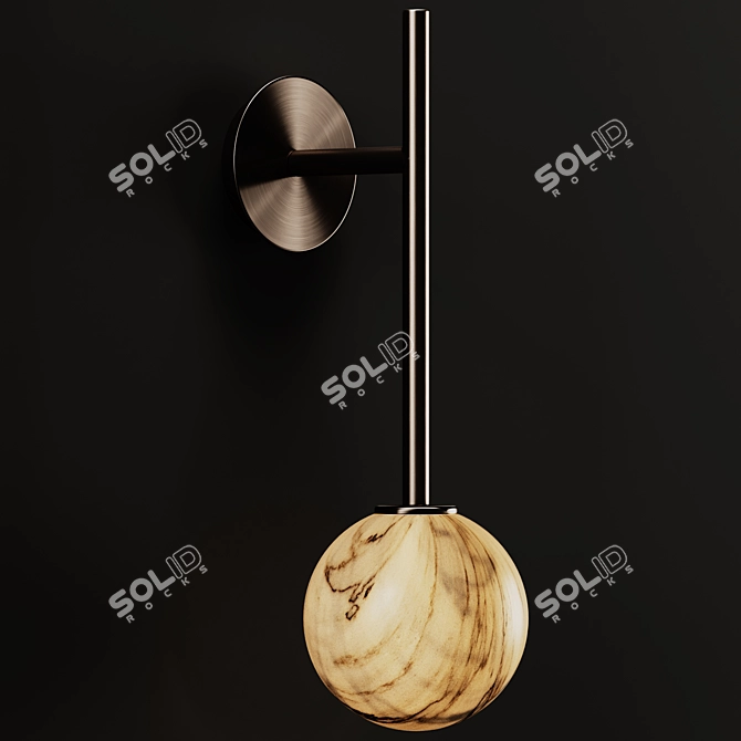 Regal Robins Wall Lamp 3D model image 5