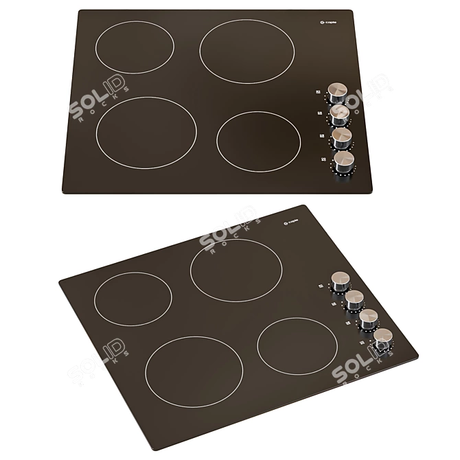 Caple Kitchen Appliance Bundle 3D model image 3