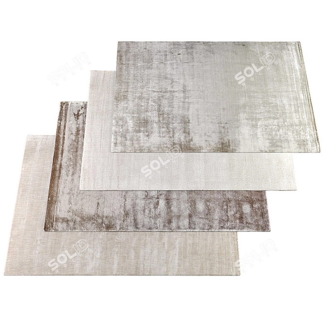 Assorted Rug Collection 3D model image 3