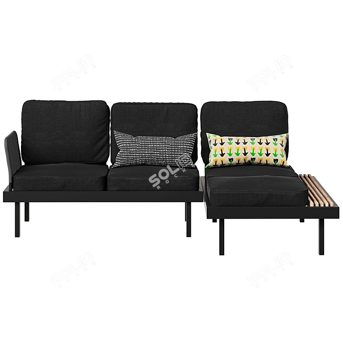 Outdoor Sofa by Ikea 3D model image 6