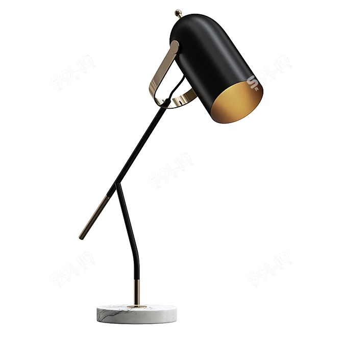  Modern Waylon Table Lamp 3D model image 1