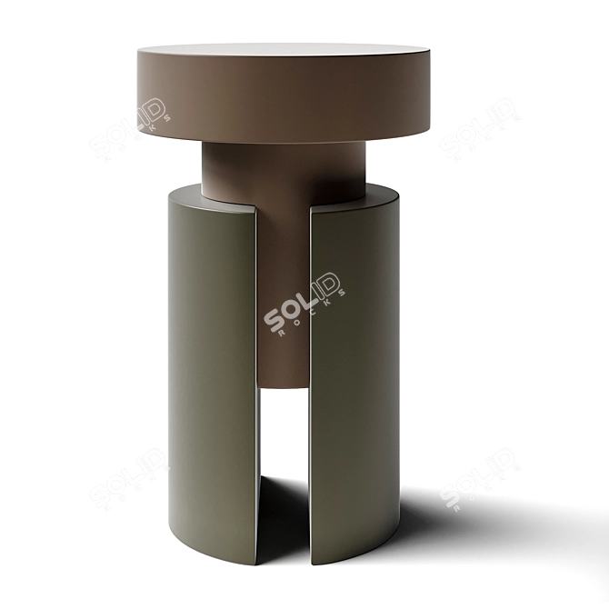 Modern Minimalist Tobias Table 3D model image 3