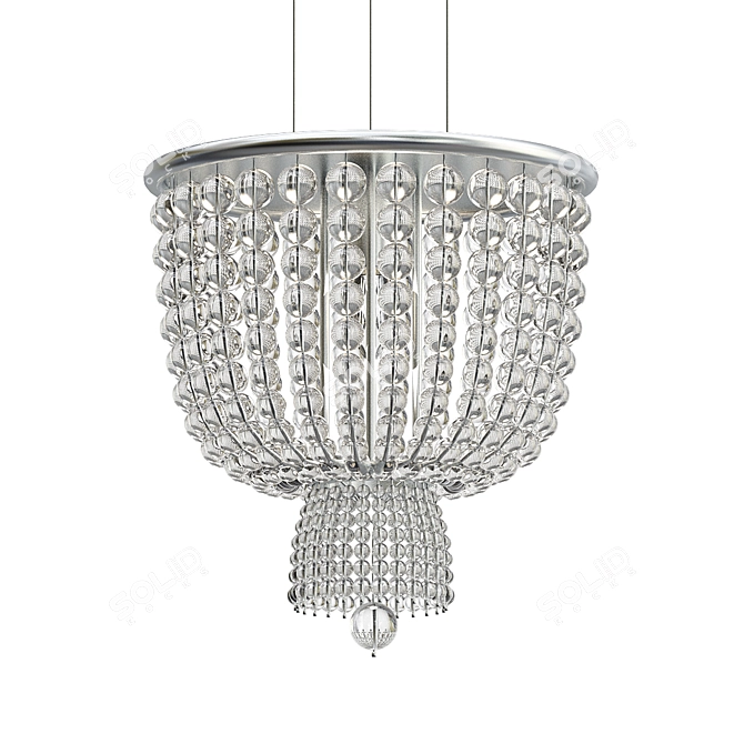 Elegant White Sconce Lighting Solution 3D model image 1