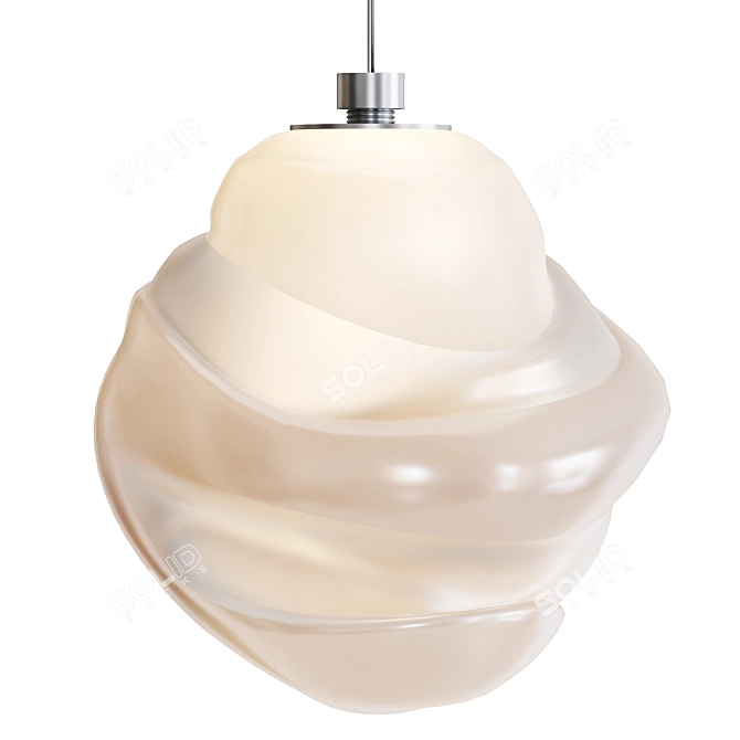 Analog Glass OMAM Pendant Light 3D model image 2