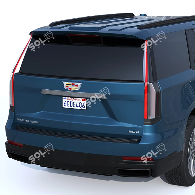 Cadillac Escalade 2025: Luxury Redefined 3D model image 6