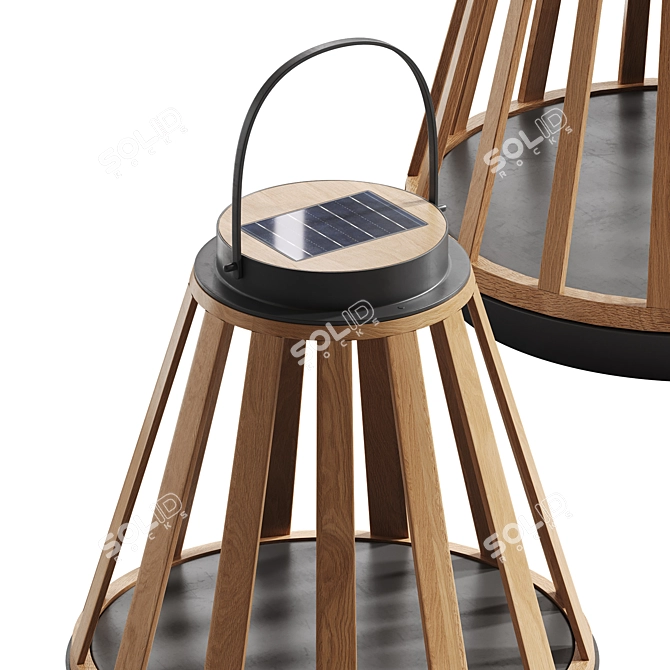 Sonora Solar Outdoor Lamps Set 3D model image 5