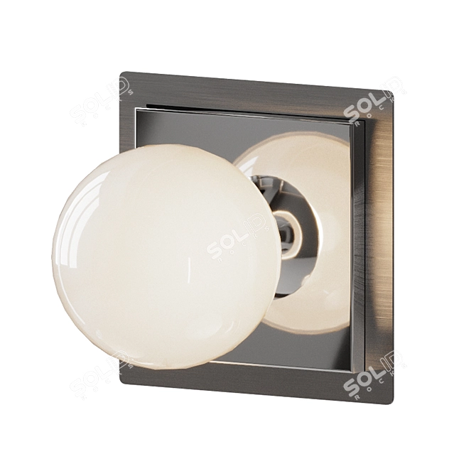 Modern Escada Wall Sconce Set 3D model image 3