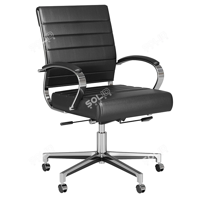 Modern Office Set16 Conference Chair 3D model image 3