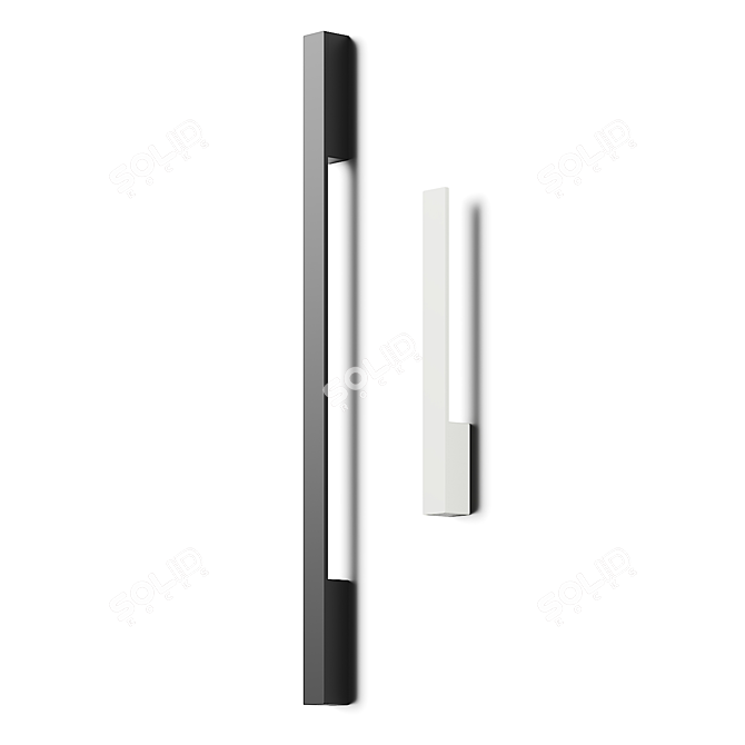 Dynamic Cube Modular Wall Lamp 3D model image 2