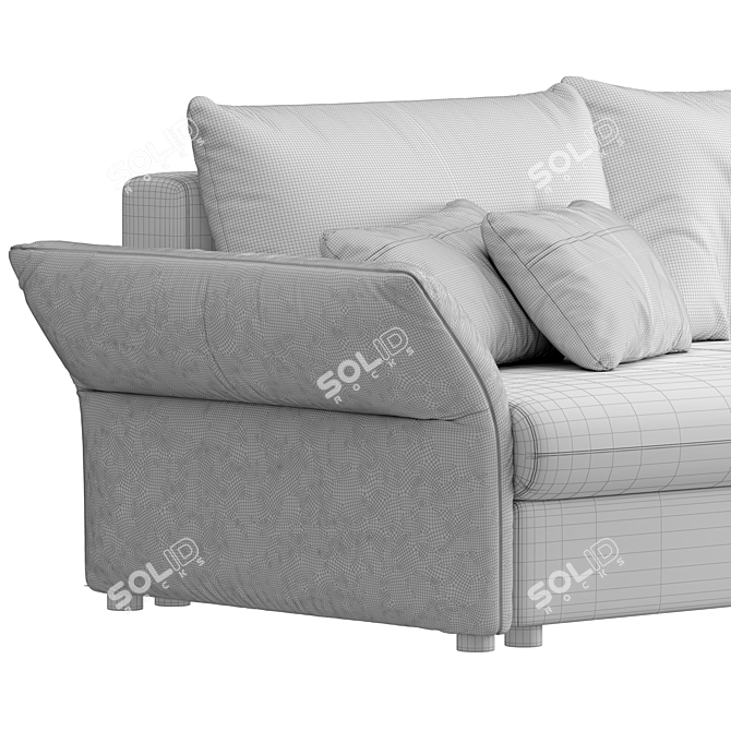 Modern Ibiza Sofa by Mood 3D model image 6