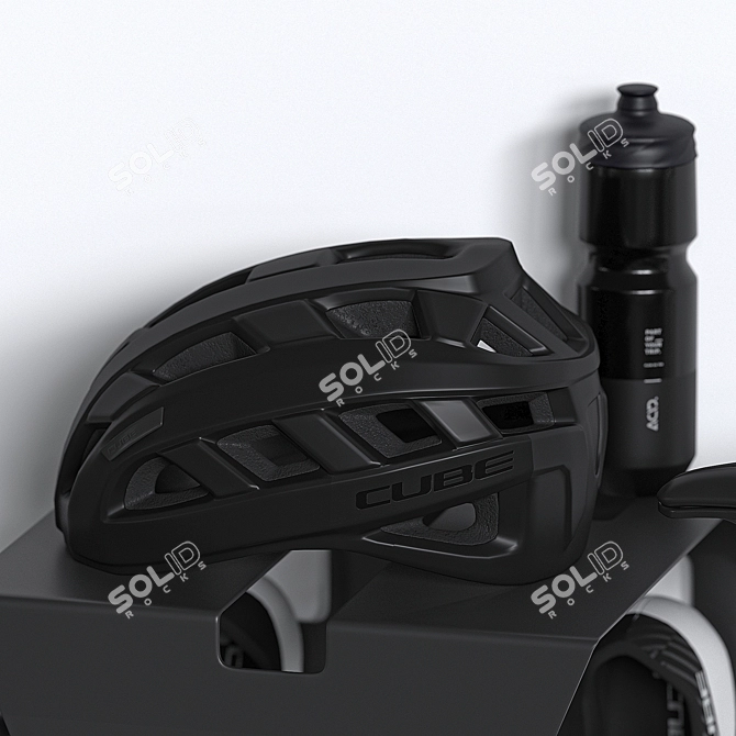 TurboSmooth Bike Equipment Upgrade 3D model image 5