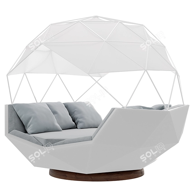 Vondom Iglu Daybed 3D Model 3D model image 1