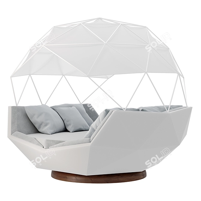 Vondom Iglu Daybed 3D Model 3D model image 2