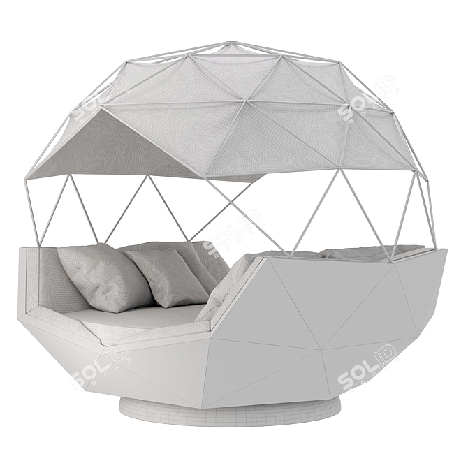 Vondom Iglu Daybed 3D Model 3D model image 7