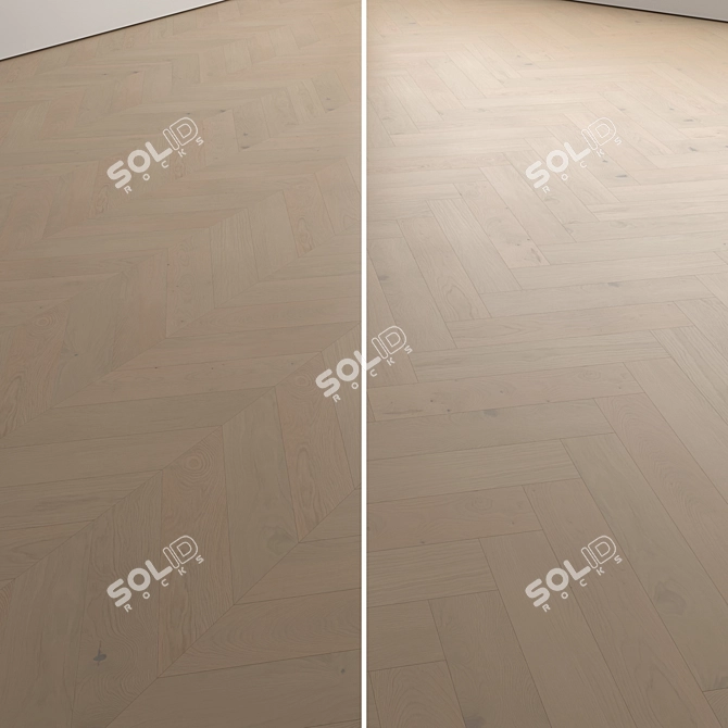 Premium 3D Wood Floor Collection 3D model image 5