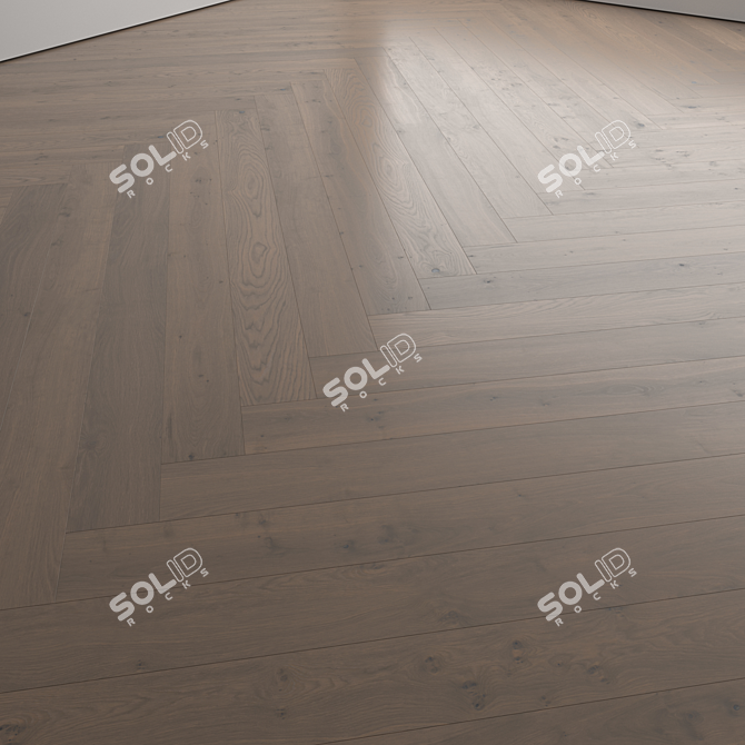 Wood Floor Set - 4 Colors 3D model image 6