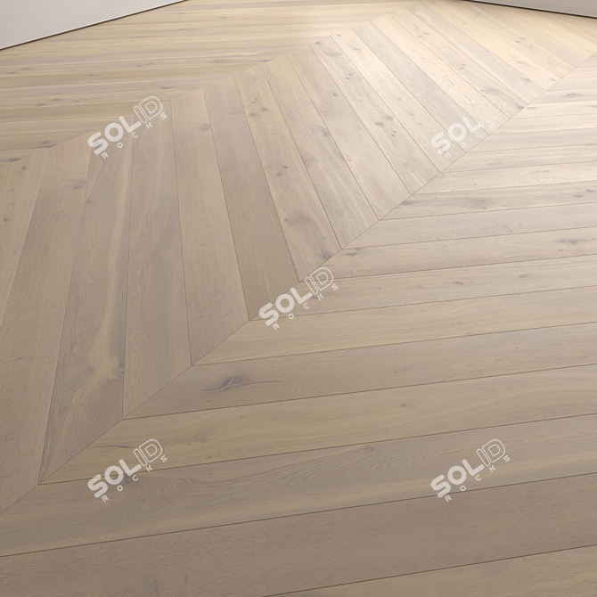 Wood Floor 3D Texture Set 3D model image 3