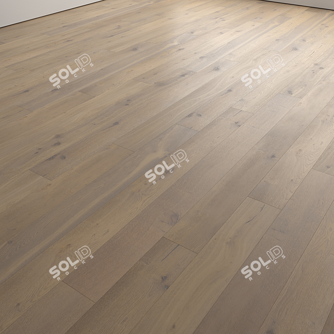 Wood Floor 3D Texture Set 3D model image 5