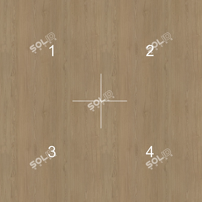 Oak 17 PBR Textures Set 3D model image 7