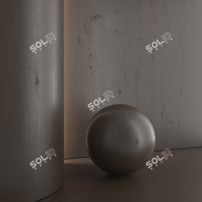 Oak Wood Texture Pack 3D 3D model image 6