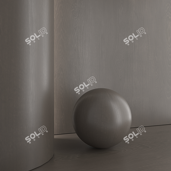 OAK Wood Materials 3D Models 3D model image 5