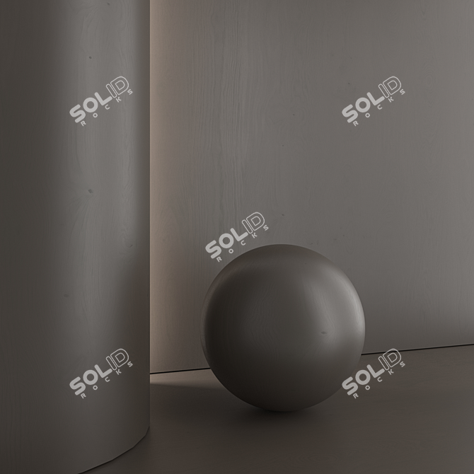  Oak Wood Texture Material Kit 3D model image 6