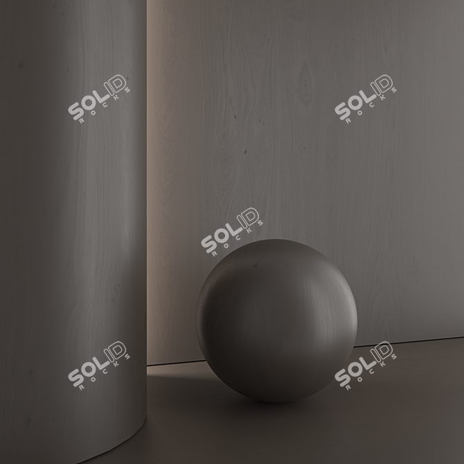 Oak Wood Material Pack 3D model image 6