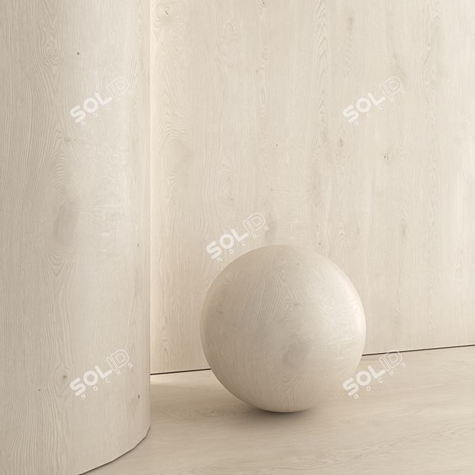 Oak Wood Material 3D Models 3D model image 3