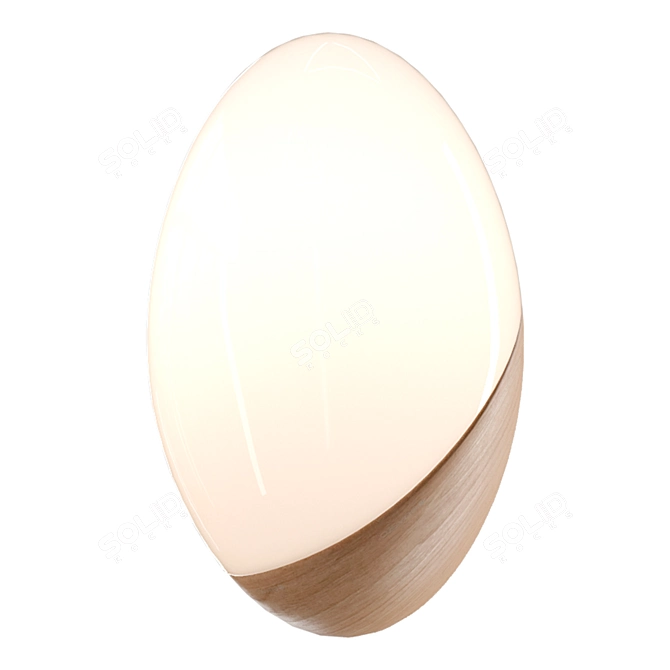 Modern Wall Lamp Design Model 3D model image 2