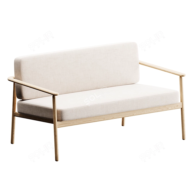 Modern Chic Sofa Set 3D model image 3