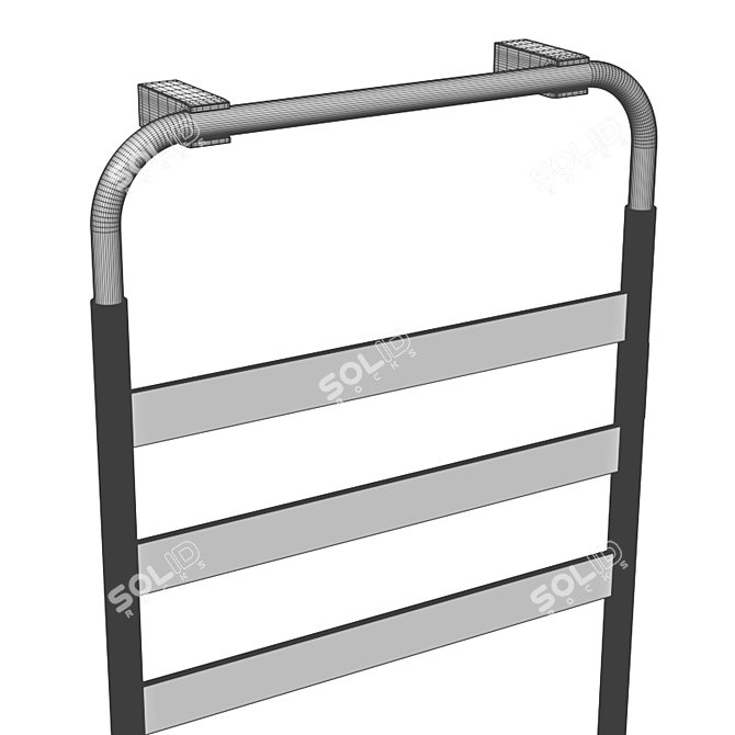 Floor Electric Towel Warmer Think Home 3D model image 3