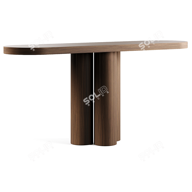 Contemporary AGRA Console Furniture 3D model image 2