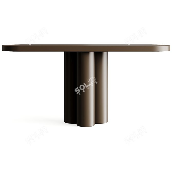 Contemporary AGRA Console Furniture 3D model image 4