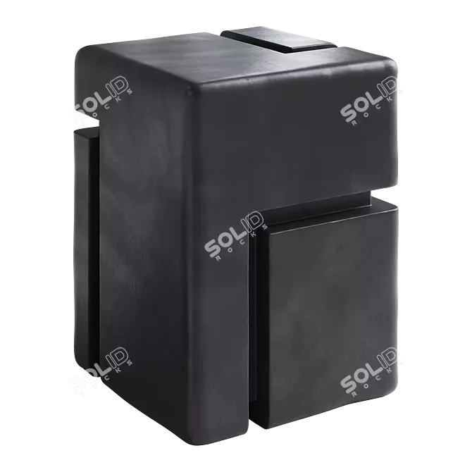 Elegant Bellechasse Side Table 3D model image 2