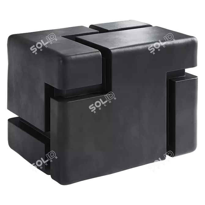 Elegant Bellechasse Side Table 3D model image 3