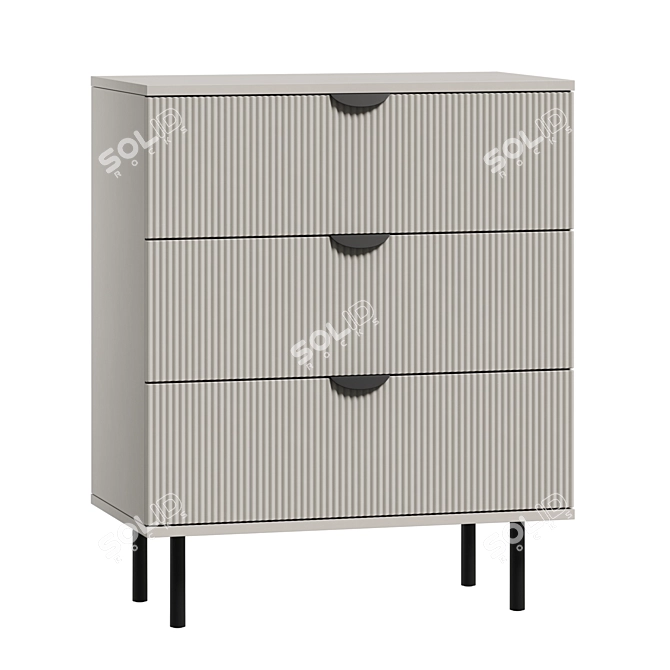 BoxWel Pedestals MATISS Collection 3D model image 2