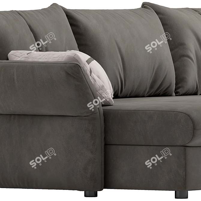 Modern Ibiza Corner Sofa Design 3D model image 4