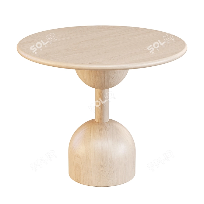 Baoba Coffee Side Tables Set 3D model image 2
