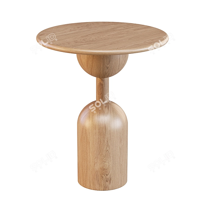 Baoba Coffee Side Tables Set 3D model image 3
