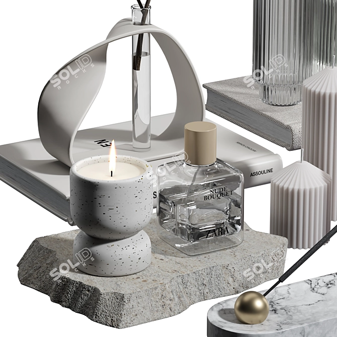 High Resolution Decorative Set 51 3D model image 2