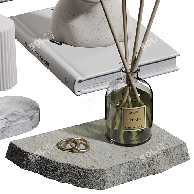 High Resolution Decorative Set 51 3D model image 4