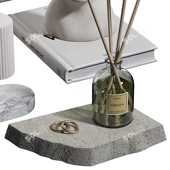 High Resolution Decorative Set 51 3D model image 9