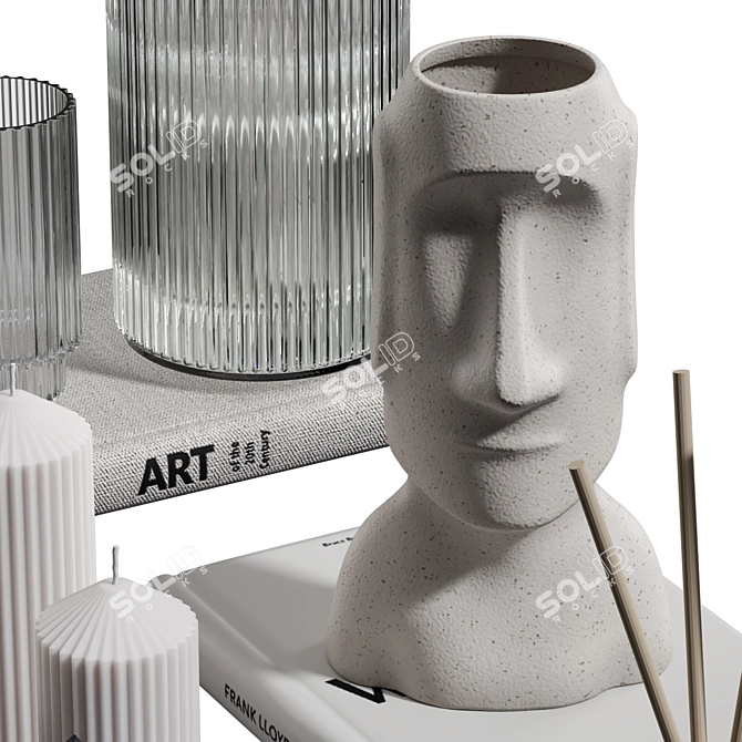 High Resolution Decorative Set 51 3D model image 10